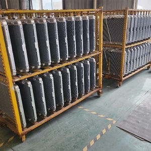 Радиатор охлаждения двигателя из алюминия, 2-рядный, для Mazda B-SERIE B2000 1984-1993, аналог OE FE8515200, заводская продажа - Product Image 4