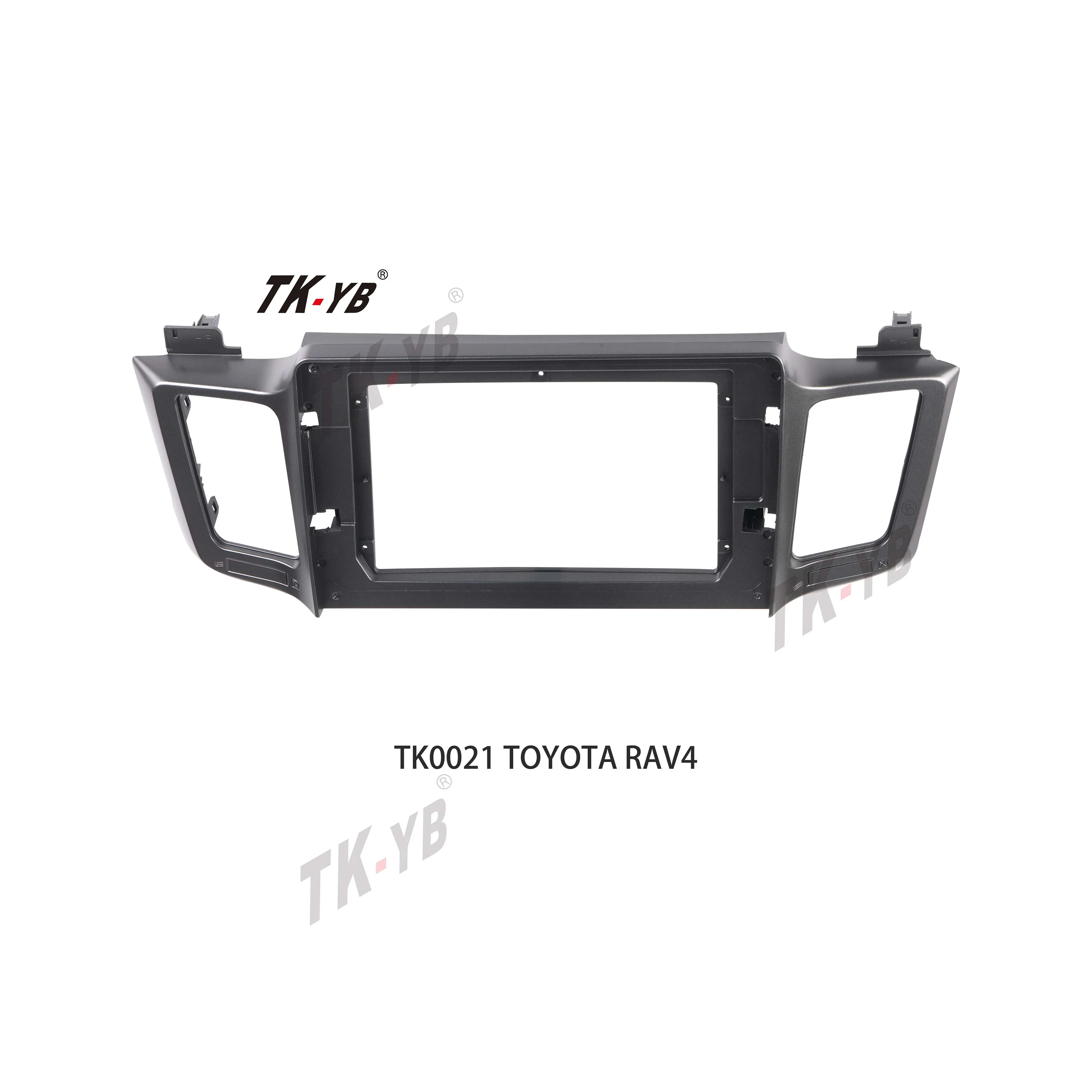 TK Car Frame 10 Zoll Kunststoff Radio Frame Auto Dashboard Zubehör für Toyota RAV4