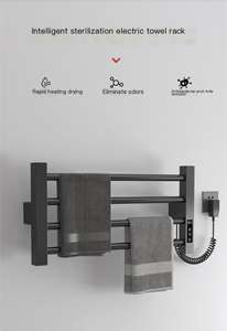 Accesorios de Baño; <span class=keywords><strong>Toallero</strong></span> Eléctrico Calefactor de <span class=keywords><strong>Acero</strong></span> <span class=keywords><strong>Inoxidable</strong></span> con Pantalla Digital y Control de Temperatura - Product Image 5
