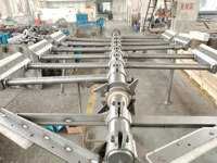 Distributeur de mélange à 6 jets tubulaires en acier inoxydable pour réservoir de stockage