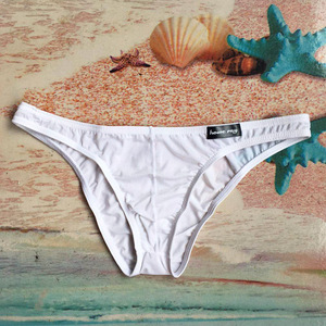 <span class=keywords><strong>Ropa</strong></span> <span class=keywords><strong>Interior</strong></span> Sexy de Cintura Baja <span class=keywords><strong>para</strong></span> <span class=keywords><strong>Hombre</strong></span> y Mujer, Transpirable, Moldeadora, Elástica, de Seda de Hielo, con Patrón Sólido y Tejido Jacquard - Product Image 5