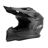 Casque de moto tout-terrain intégral en fibre de carbone LDQ, unisexe, toutes saisons, homologué DOT, double visière, déverrouillage rapide