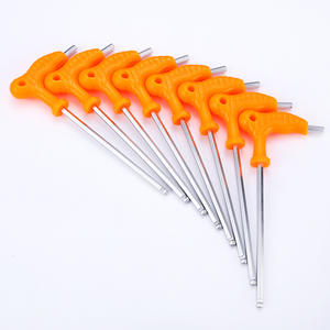 Jeu de clés Allen en forme de L, 2.5-14mm, métriques, à extrémité unique, poignée antidérapante, pour outils de bricolage, fabriqué dans le Shandong - Product Image 3