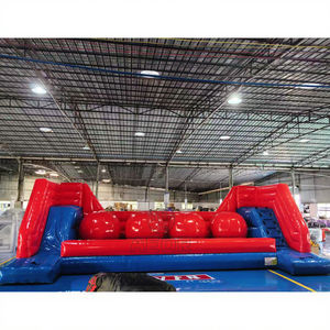 Trò chơi vận động ngoài trời Carnival Challenge: Bóng đá, chướng ngại vật bơm hơi Wipeout, trò chơi bóng nhảy bơm hơi trong nhà dành cho trẻ em - Product Image 1