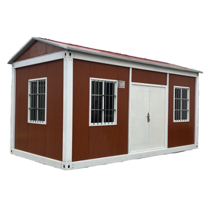 บ้านคอนเทนเนอร์เคลื่อนที่แบบถอดประกอบได้ ขนาด 20 ฟุต สไตล์เมดิเตอร์เรเนียน ติดตั้งรวดเร็ว เหมาะสำหรับใช้เป็นโกดังกลางแจ้ง ลานบ้าน และห้องนอน - Product Image 2