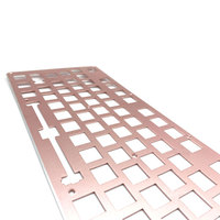 Service de pièces de clavier mécanique pour ordinateur en aluminium/acier inoxydable/alliage d'acier anodisé, usinage CNC personnalisé et électroérosion à fil BENXIN
