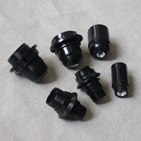E27 E26 support de douille de lumière en plastique accessoires de support de lampe électrique pour lampe