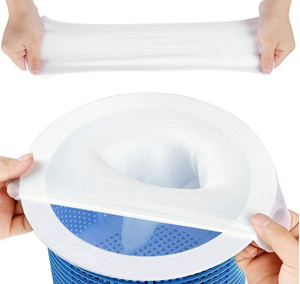 <span class=keywords><strong>Chaussette</strong></span> filtrante en nylon réutilisable à mailles fines <span class=keywords><strong>pour</strong></span> <span class=keywords><strong>panier</strong></span> de <span class=keywords><strong>skimmer</strong></span> de piscine - Product Image 6
