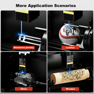 Nouvelle machine de marquage portable CO2/Fibre/UV à refroidissement par air pour gravure sur acrylique/plastique/verre/céramique/bois/cuir – Approvisionnement direct usine - Product Image 2