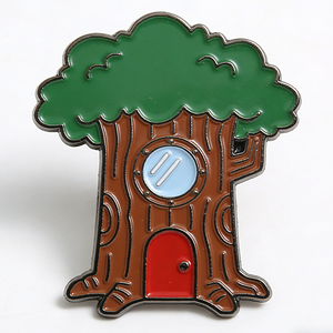 Épinglette en métal émaillé en forme de méduse de dessin animé, badge animal marin coloré pour vêtements, sacs, cadeaux - Product Image 5