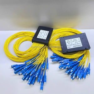กล่องแยกสัญญาณออปติคอลแบบ 1x32 SC UPC สายไฟเบอร์แบบ Single Mode สำหรับภายในอาคาร 1 เข้า 32 ออก กล่อง ABS สำหรับแผงเชื่อมต่อไฟเบอร์ ODF - Product Image 1