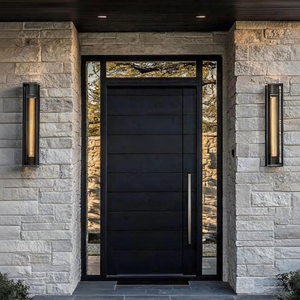 Puerta Pivotante de Aleación de Aluminio Antirrobo Xindi para <span class=keywords><strong>Apartamentos</strong></span> y Uso Exterior - Product Image 6