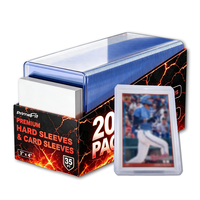 Collection de cartes sportives organisées, parfaitement conçues, personnalisables, en PVC de qualité supérieure, avec 3 porte-cartes pour cartes de football et de basketball
