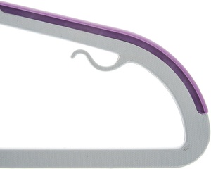 Cintres durables avec Des Patins Antidérapants, Ultra Mince D'ABS Facile Glissière Antidérapant Cintres - Product Image 5