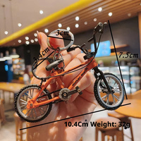 Porte-clés créatif mini vélo, exquis porte-clés 3D cycliste montagne pour sac de couple, cadeau, vente en gros