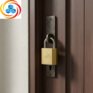 Candado de Seguridad Universal con Llave, Personalizable con Logotipo, Impermeable, de Latón, con Doble Palanca Antirrobo, Accesorio Práctico para Viajes - Product Image 4