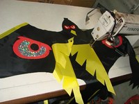 Dispositifs de cerf-volant de faucon de peur d'oiseau, épouvantail dissuasif de faucon pour le poulet de cour de jardin de ferme, répulsif d'oiseaux pour le pigeon de moineau