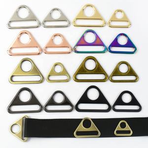 หัวเข็มขัดสามเหลี่ยมหล่อขึ้นรูปโลหะผสม Deepeel BF223 ขายส่ง อะไหล่และอุปกรณ์พิเศษสำหรับสายสะพายและซิป - Product Image 2