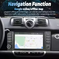 Écran Android pour Mercedes Benz Smart Fortwo 451 453 2011-2015, Carplay sans fil, autoradio multimédia GPS, navigation 9 pouces