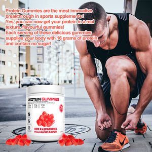 תוספי מזון אנרגיזרים לטיפול בבריאות קפסולה לפני אימון חלבון גומי דוב דק גומי הרזיה עבור טרסלוס טבעוני - Product Image 5