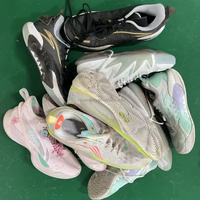 Chaussures de basketball d'occasion pour hommes, marque chinoise, lot de styles tendance originaux, Kat 1 Wade 808, vente en gros de chaussures usagées