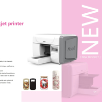 Impresora de Inyección de Tinta UV C-Nocai UV A3Max con Opción de Posicionamiento Visual, CMYK+W+V, Impresión en Relieve 3D en Todos los Materiales Planos y Cilíndricos