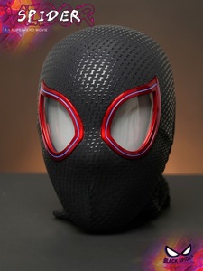 Casco da <span class=keywords><strong>Supereroe</strong></span> con Occhi Mobili e Telecomando, Maschera per Cosplay di Halloween con Luce LED - Product Image 6