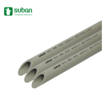 Résistant à la chaleur Durable Écologique Anti-Corrosion Non Toxique PPR Tubes En Plastique Haute Pression Flexible ISO Standard Suban S065