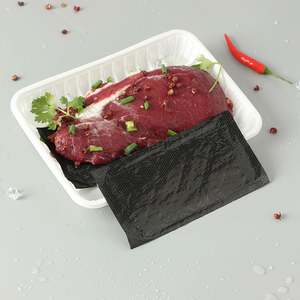 Bandeja Absorbente Desechable para Alimentos Frescos, Empaque Ecológico, Almohadilla Absorbente para Carne - Product Image 1