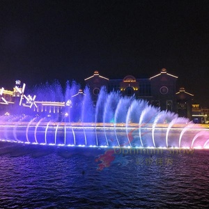 Chủ Đề Công Viên Nước tuyệt vời không khí shooters máy bay phản lực nước hồ hiển thị đài phun nước âm nhạc với đèn - Product Image 6