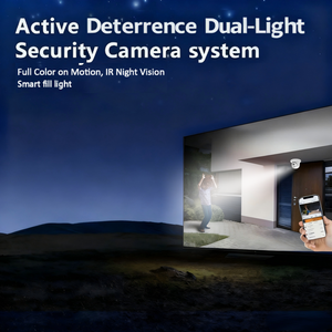กล้องโดมอัจฉริยะแบบสองไฟ 4MP F1.4 CMOS Sensor SeeTong Solution พร้อมเสียงสองทาง ไซเรน ช่องใส่ SD การ์ด 128GB รองรับ NVR และ Cloud Storage - Product Image 2