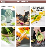 Presse-citron manuel de cuisine, presse-citron portable, presse-citron en plastique, vente en gros