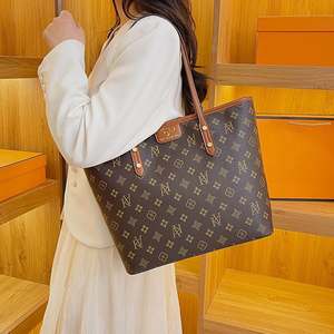 复古奢华手提包<span class=keywords><strong>2025</strong></span>新款批发手提袋带拉链女包大容量单肩包 - Product Image 6