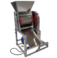 Machine à dépulper les grains de café électrique 300-500 kg/h pour la transformation agricole, machine à décortiquer
