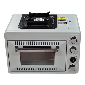 <span class=keywords><strong>Réchaud</strong></span> à <span class=keywords><strong>gaz</strong></span> de <span class=keywords><strong>camping</strong></span> grande capacité et four double usage, coupe-vent, extérieur, <span class=keywords><strong>2</strong></span> en 1, cuisinière à <span class=keywords><strong>gaz</strong></span> avec fonction de minuterie - Product Image 4