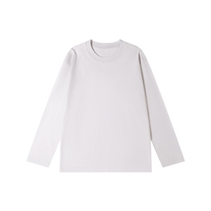 เสื้อสเวตเชิ้ตแขนยาวผู้ชาย ผ้าฝ้าย 100% คอกลม ทรงหลวม ความยาวปกติ สกรีนโลโก้ได้ เสื้อยืดลำลอง - Product Image 6