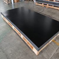 Plaque acrylique noire haute brillance pour la fabrication d'enseignes, découpe laser, taille personnalisée, usine OEM, 3 mm, 1/8 pouce, 6 mm, 1/4 pouce, 4*8 pieds