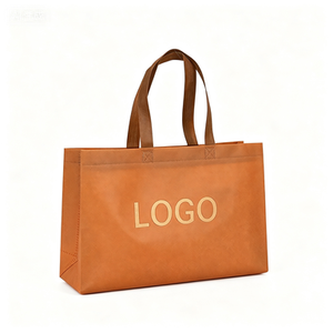 Bolsa de Compras Promocional Económica de la Marca SH, Reciclable, Lisa, No Tejida, con Asa Reforzada - Product Image 3