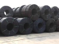 Tuyau en PEHD à âme en silicone 63/54 mm DN32-DN63, micro-conduit pour câble à fibre optique, réseau de communication souterrain de télécommunications