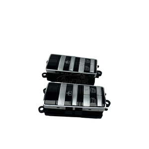 Interrupteur de lève-vitre conducteur d'<span class=keywords><strong>occasion</strong></span> pour Mercedes Benz W221 Interrupteur de commande de rétroviseur de porte Interrupteur de lève-vitre principal A2218215151 2218215251 - Product Image 1