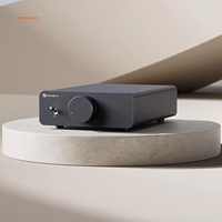 Fosi Audio Q6 USB DAC & Penguat Suara Rumah XMOS XU316 & Chipset AK4493S PCM 768kHz/32Bit Aluminium Kompak Desktop Hi-Fi