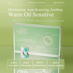 Lifitt <span class=keywords><strong>Masque</strong></span> <span class=keywords><strong>de</strong></span> sommeil en forme d'œuf Acide salicylique Soin des imperfections Verrouillage <span class=keywords><strong>de</strong></span> l'humidité <span class=keywords><strong>Masque</strong></span> <span class=keywords><strong>de</strong></span> <span class=keywords><strong>nuit</strong></span> réparateur <span class=keywords><strong>de</strong></span> <span class=keywords><strong>nuit</strong></span> pour l'amélioration <span class=keywords><strong>de</strong></span> la beauté - Product Image 2