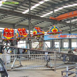 Mini Montaña Rusa de Acero para Niños, Atracción de Diversión para Centros Comerciales al Aire Libre MSR16X, Atracciones Pequeñas para Adultos en Interiores MS - Product Image 3