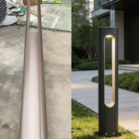 Lampe LED d'extérieur pour pelouse et jardin 5W 10W 15W AC 100-277V 135LM/W PC Aluminium 160XH700MM