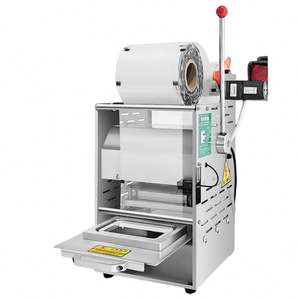 Máquinas Semiautomáticas de Sellado de Bandejas con Membranas para Sellado de Alimentos, Cajas de Comida Fresca/Cajas de Comida Rápida/Cajas de Papel de Aluminio - Product Image 3