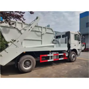 Shacman L3000重型卡车自卸车/废车14cbm摆臂垃圾收集/废车