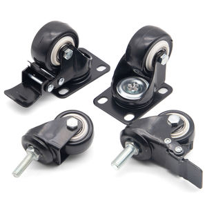 1,5 2 2,5 3 4 5 6 8 zoll Gummi-Roller feste TPR Schwerlast-Rollerrad Dreh-Rolle - Product Image 5