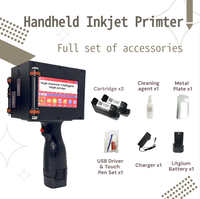 Impresora de Inyección de Tinta Portátil de Alta Calidad de 50.8mm, Máquina de Codificación para Huevos, Textiles, Fecha/Lote, Logotipo, Plástico/Madera/Cartones