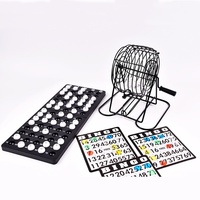 Fabricant-Fourniture 75 Balls Bingo Prize Machine Handheld Plastic Bingo Drinking Game Set