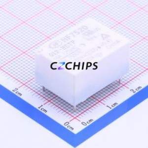 HF7520-012-HSTP Power Relay Through hole,16x22mm 12V 1 Normally Open: 1A SPST-Normally Open::: 4 16A-125VAC/8A-250VAC/10A-30VDC - Product Image 1